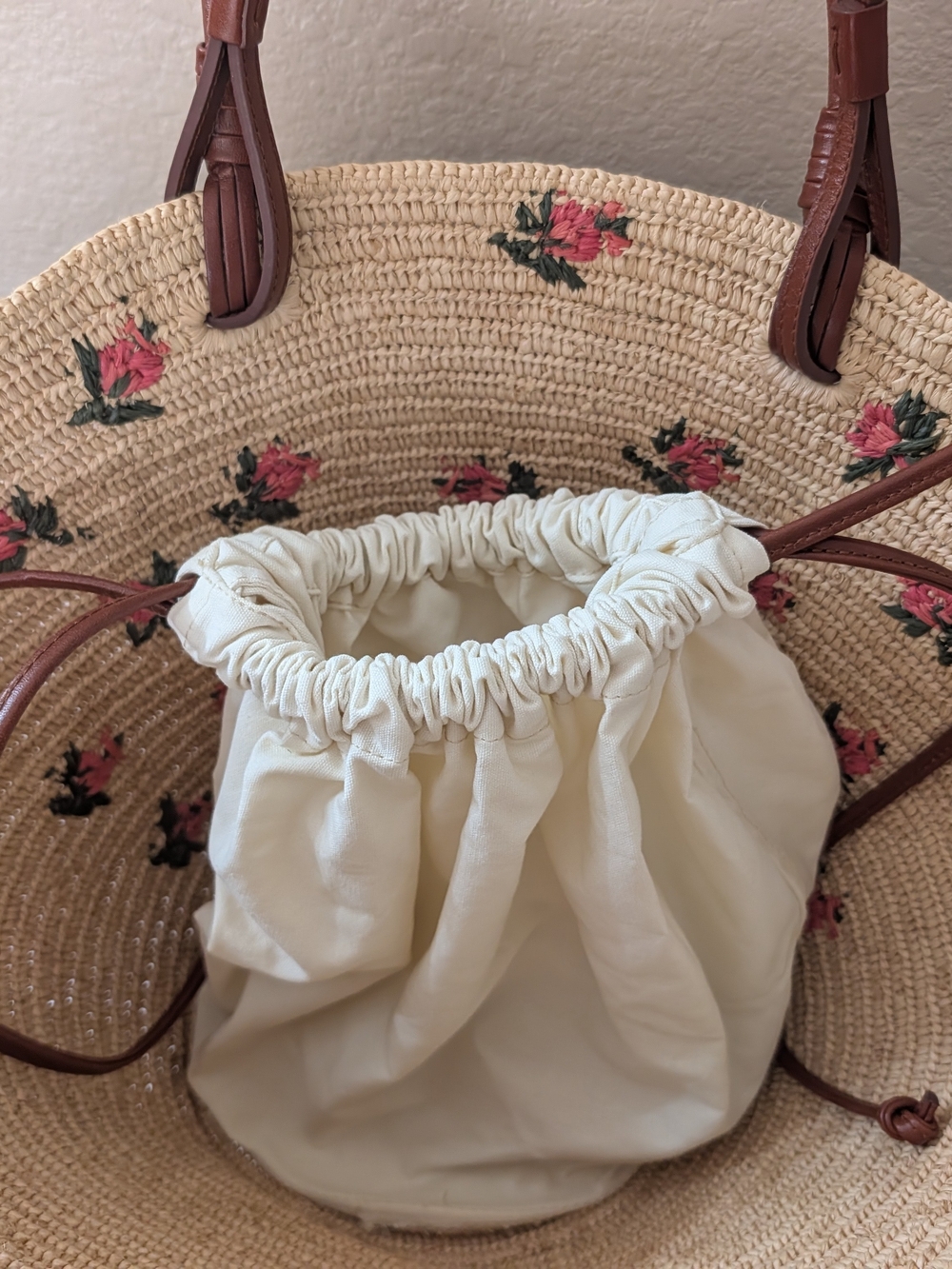 Sezane Justine Basket Bag - Picture 6 of 7